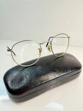 Ray-Ban RB3447V Round Metal Eyeglasses – Silver